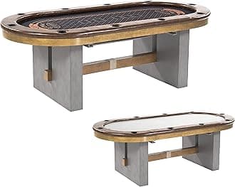 Barrington Urban Collection 10 Player Poker Table with Dining Top