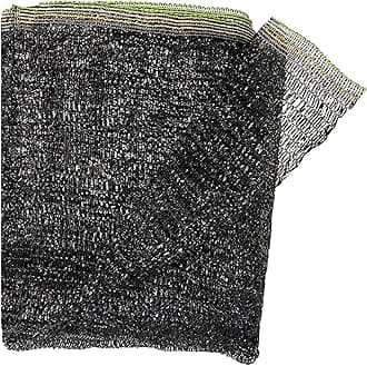 Cool Area 40% 6.5x10ft Sunblock Shade Cloth Cover Mesh UV Resistant Net for Garden Flower Plant Greenhouse, Black