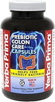 Yerba Prima Prebiotic Colon Care - 180 Capsules