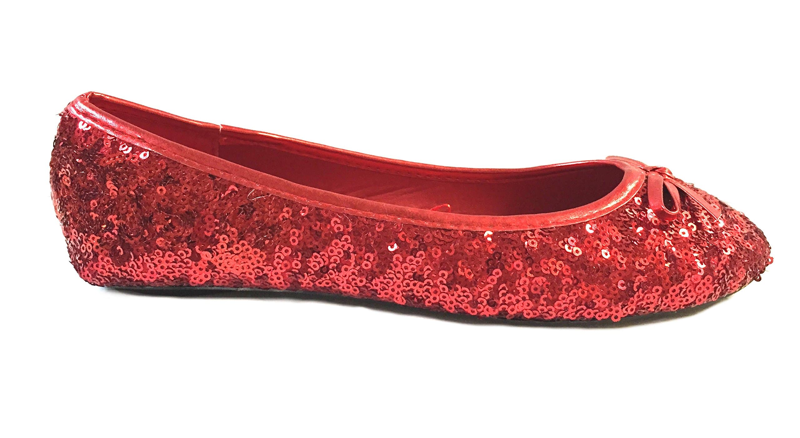 Womens Sequin Ballet Flat