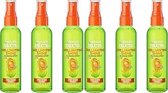 Fructis Style Brilliantine Shine Glossing Spray for High Shine Finish, Argan Oil, 3 Fl Oz, 3 Count (Packaging May Vary) (Pack of 2)