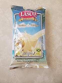 Lasco Soy Food Drink 400 grams, Available in 5 flavors (Vanilla, Strawberry, Chocolate, Almond, Creamy malt) (Vanilla)