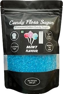 Candy Floss Sugar/Flavoured Cotton Candy Sugar (Mint)