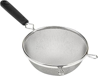 GoodCook Everyday 6 Inch Mesh Strainer with Stainless Steel Mesh and Frame