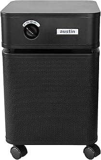Austin Air HealthMate Standard Air Purifier, Black - Advanced 4- Stage Filtration Air Purifiers For Home with Activated Carbon & Zeolite - Ideal as Air Purifiers for Bedroom, Model B400