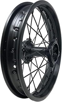 MYK Wheel Rim Rear 1.8" x 14" Fits 90/100-14 Tires Fits Tao Tao DB17 and Many Other Models Dirt Bike Off-Road Motorcycle 125cc