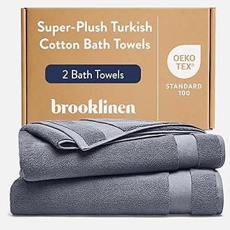 Brooklinen Super-Plush Bath Towels (Slate)