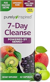 Purely Inspired, 100 percent Pure 7-Day Cleanse, 42 Easy-to-Swallow Veggie Capsules