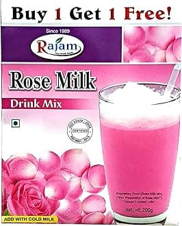 Rajam Rose Milk Drink Mix 200G Box (Buy 1 Get 1 Free)