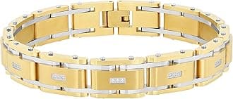 Men's Stainless Steel Men's Link Bracelet - Choice of Color