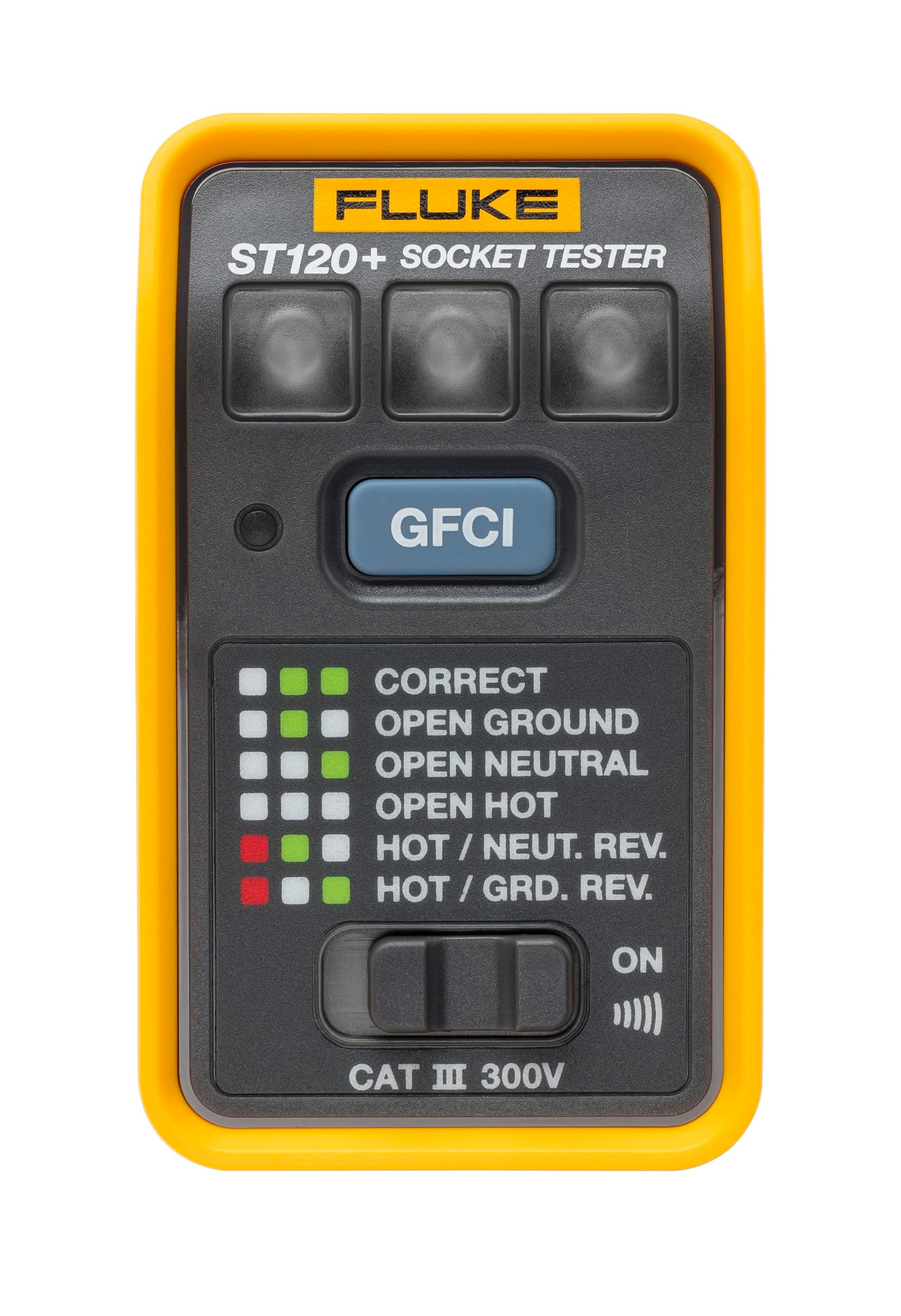 Fluke ST120+ GFCI Socket Tester with Audible Beeper