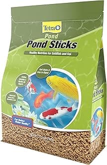 TetraPond Pond Sticks, Pond Fish Food, for Goldfish and Koi, 1.72 Pounds
