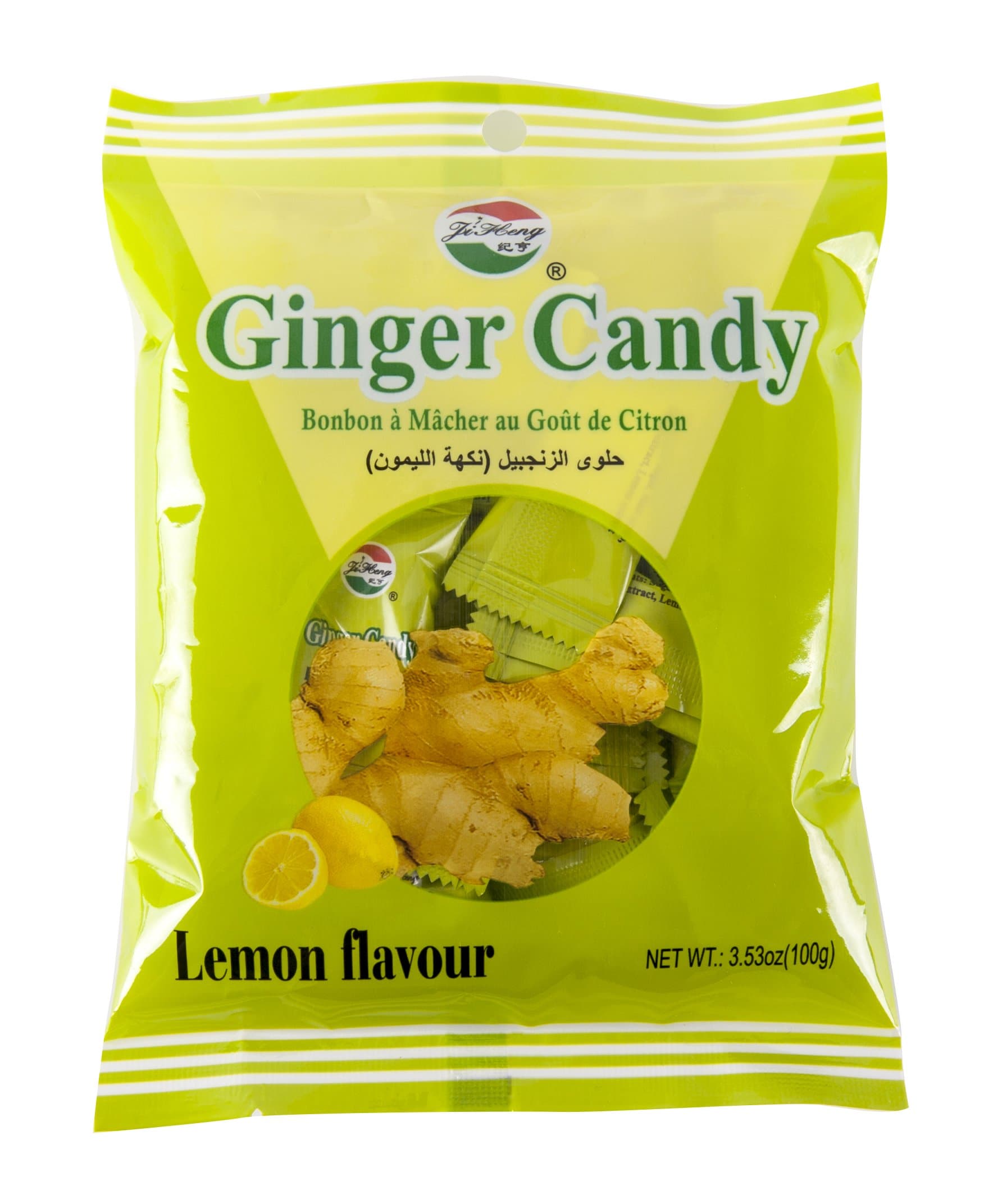 Ginger Candy-Lemon flavor, Hard Candy
