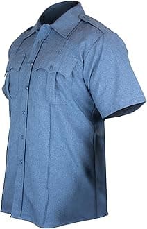 100% Polyester Short Sleeve Men's Uniform Shirt White