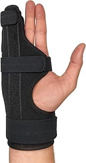 Metacarpal Finger Splint Hand Brace | Little Pinky Finger Splint For Boxer Fractures l Broken Ring or Hands Cast |Trigger Immobilizer Straightener l Ulnar Gutter Support | Boxer Brace | RIGHT EXTRA SMALL