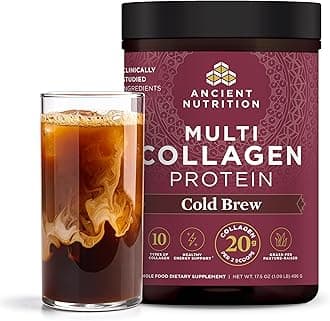Multi Collagen Protein, Cold Brew, 1.09 lb (496 g)