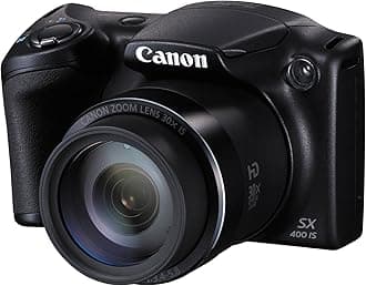 Canon PowerShot SX400 Digital Camera with 30x Optical Zoom Black