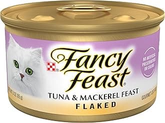Purina Wet Cat Food, Flaked Tuna & Mackerel - (24) 3 oz. Cans