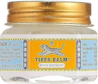 Tiger Balm White Ointment | Headache Remedies, Relieves Stuffy Nose, Flatulence and Itch Due To Insect Bites | Fast Acting Pain-Relief Properties | 19.4gm