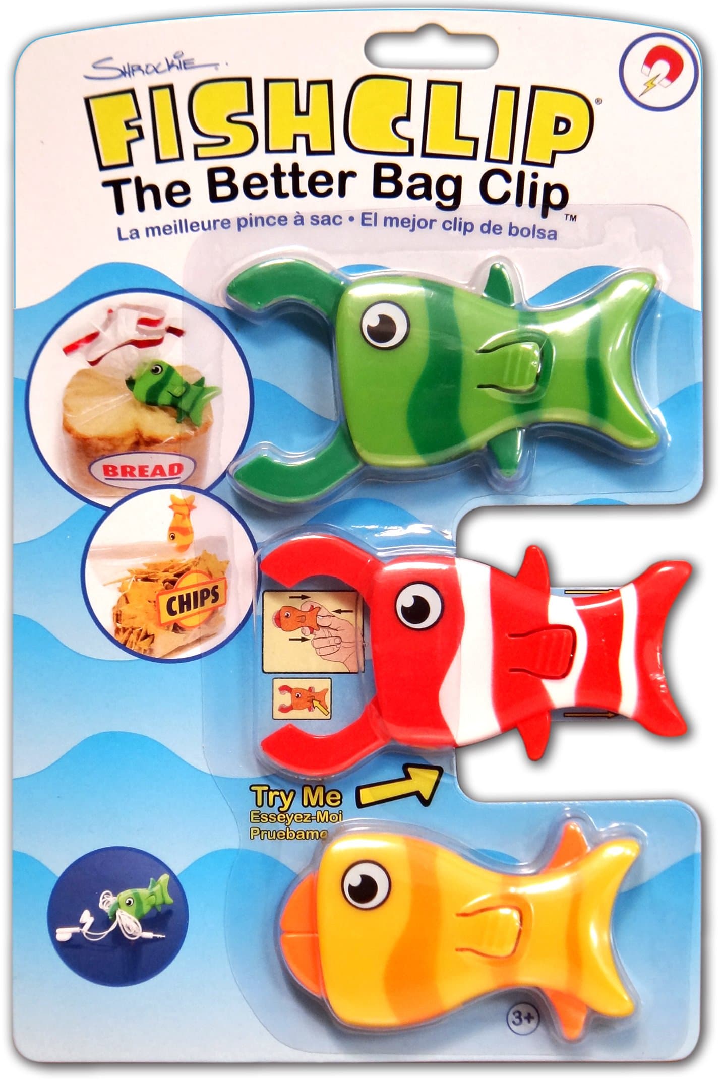 Fish Shaped Bag Clip and Clamp