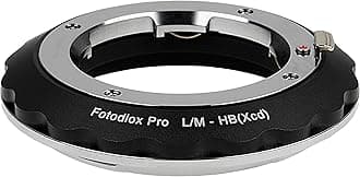 Fotodiox LM-XCD-Pro Pro Lens Mount Adapter Compatible with Leica M Lenses on Hasselblad XCD-mount Cameras such as X1D 50c and X1D II 50c, Black, 3.0 in*3.0 in*0.75 in