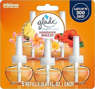 Glade PlugIns Refills Air Freshener, Scented and Essential Oils for Home and ...