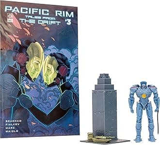 McFarlane Toys Pacific Rim Gipsy Danger (Jaeger) 4" Scale Figure Playset with Comic