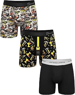 Shinesty Hammock Support Mens Boxer Briefs with Pouch