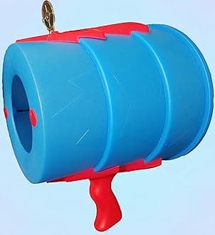 Gifts A Must AirZooka air Blaster Toy, air Cannon Toy Fun air Gun, Launch a Powerful and Safe air Assault on Adults or Children and Animals, Best Prank Toy! (Blue and Red)