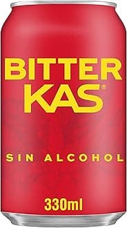 Bitter KAS - Refreshing Drink Without Alcohol - 330 ml - [Set of 6]