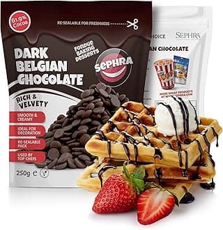 Belgian Couverture Fountain Ready Chocolate Callets - Dark (250g)