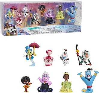 – Disney100 Years of Magical Moments, Limited Edition 8-piece Figure Set, Kids Toys for Ages 3 Up by Just Play