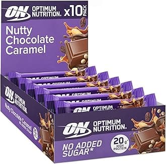 Nutty Chocolate Caramel Protein Bar, 10 x 70 g