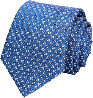 100% Silk Ties for Men Handmade Neckties with Animal Printed Patterns+Gift box
