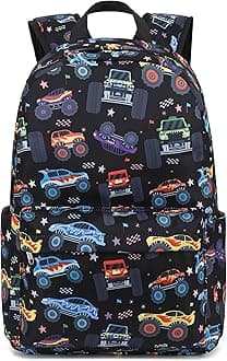 Kids Backpack for Boys Girls Preschool Kindergarten Elementary School Bookbag Toddler School Bag with Chest Strap