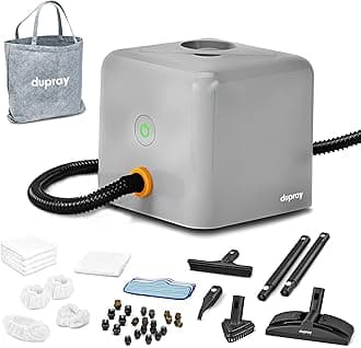 Neat Plus Steam Cleaner with 40-Piece Accessory Kit. A powerful multi-purpose steamer designed for deep cleaning floors, upholstery, grout, and more, offering versatile performance.