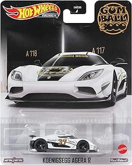 Hot Wheels Retro Entertainment Koenigsegg Agera R Vehicle, 1:64 Scale Vehicle from Blockbuster Movies, TV, & Video Games, Iconic Replicas for Play or Display, Gift for Collectors