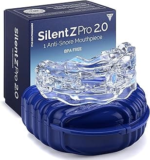 Itus Mouthguardz: SilentZPro 2.0 - USA Designed & FDA-Cleared Anti Snore Mouthpiece - Fully Adjustable Anti Snore Mouth Guard - Professional Patented Anti Snore Device, Small
