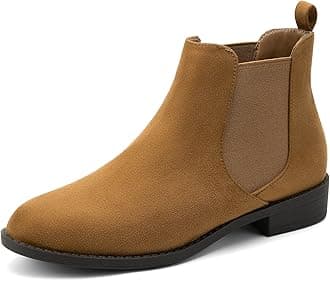 Women's Ankle Boots Low Heel Chelsea Booties