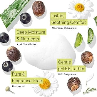 Tree To Tub Natural Face Wash for Sensitive Skin , 6 Oz