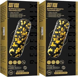 PERFORMIX - SST V3X - Pre Workout - 350 mg Caffeine - Energy Supplements - No Crash - Fitness Goals - Nootropic - Timed-Release for All Day Focus, Mood & Energy Boost - Men & Women - 120 Capsules