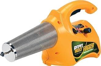 Repel 190397 Propane Insect Fogger for Mosquitoes, Flies, and Flying Insects in Your Campsite or Yard, 40 oz., Yellow