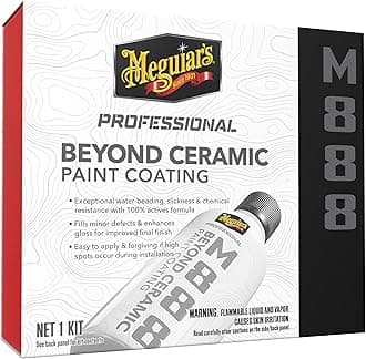Professional Beyond Ceramic Paint Coating M888 - Multi-Year Ceramic Coating For Cars, Easy to Apply, Fills in Minor Defects with Exceptional Water Beading, Slickness, and Chemical Resistance