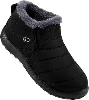 Womens Snow Boots Winter Shoes Warm Fur Lined Ankle Booties Waterproof Comfortable Boots for Women