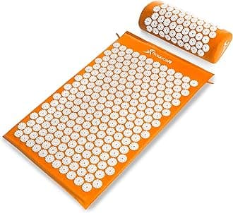 ProSource Acupressure Mat Pillow Set Back/Neck Pain Relief Muscle Relaxation