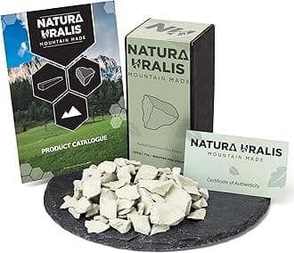 Natura Uralis Ural Clay | 7oz Natural Green Clay, Pastel to Verdant Green - Crunchy, Earthy, Velvety Texture, ASMR Sensation