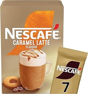 NESCAFÉ Caramel Latte Instant Coffee 7 x 17g Sachets
