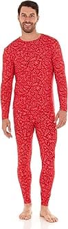 Thermajohn Long Johns Thermal Underwear for Men Fleece Lined Base Layer Set for Cold Weather