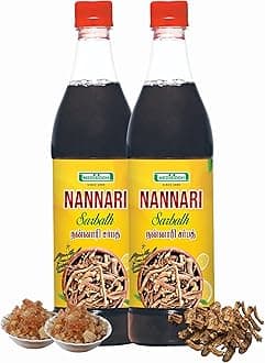 Nannari Sharbat - Sarsaparilla Syrup - 690ml (Pack of 2)