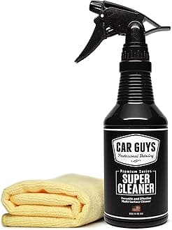 CAR GUYS Super Cleaner for Leather Vinyl Carpet -18oz